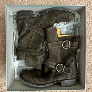 Fiorentini + Baker Brown 2 Buckle Boots